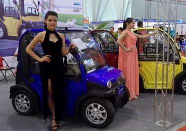 大阳“CHOK”参加第八届中国（安徽）国际电动车展览会