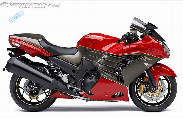 川崎推出2015款ZX-14R三十周年限量版_六眼魔神_导购_摩信网手机版