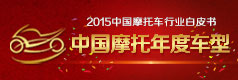 2015中国摩托车行业年度摩托