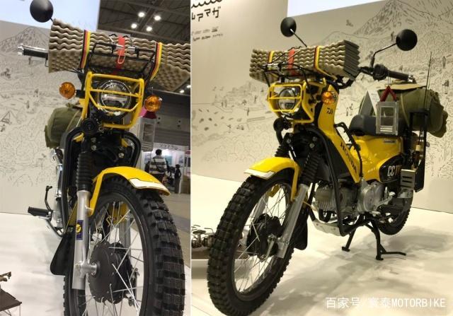 本田幼兽Cross Cub 110 户外露营钓鱼专用车_本田摩托车_导购_摩信网手机版
