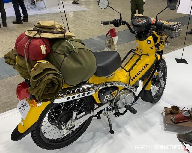 本田幼兽Cross Cub 110 户外露营钓鱼专用车_本田摩托车_导购_摩信网手机版