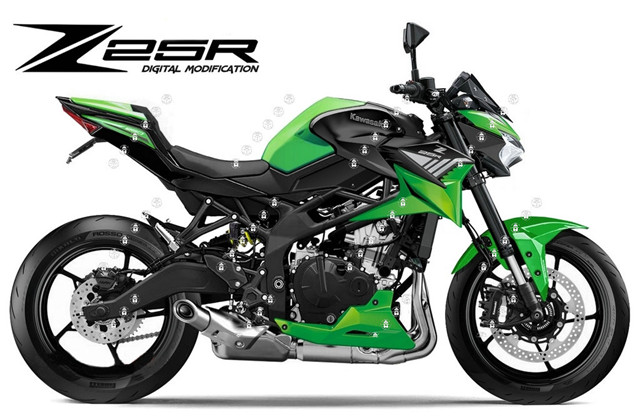 川崎ZX-25R街车版被曝光或将于2021年底正式亮相_川崎摩托车_新车_摩信