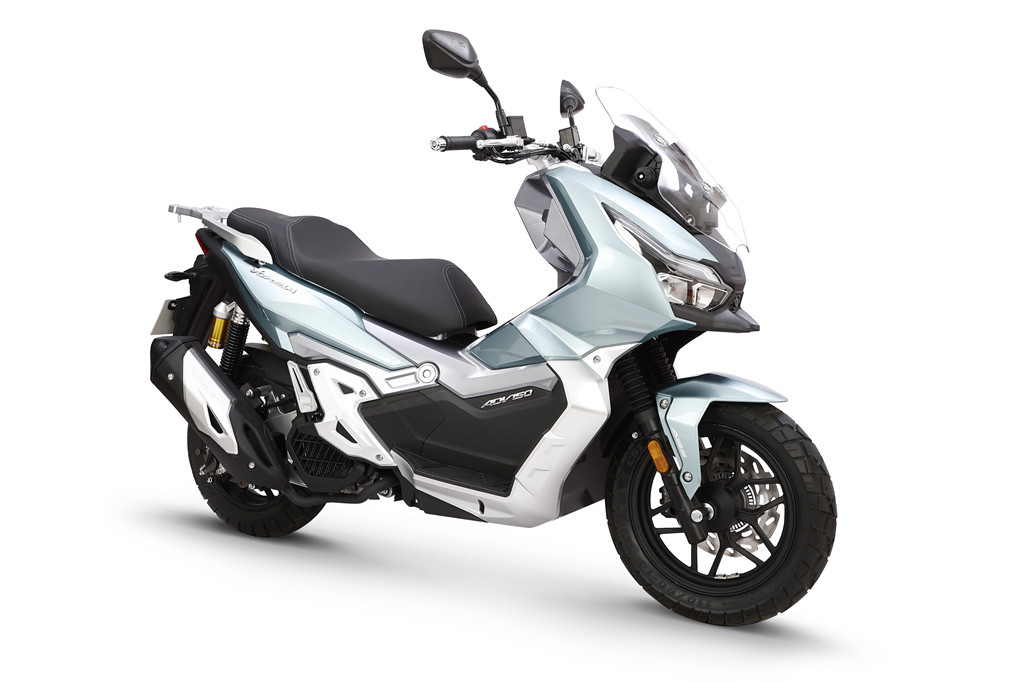 外观图片|更多>>车型图片资深踏板骑士亲测大阳adv150摩旅西藏318及丙